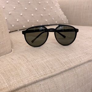 JCrew matte black sunglasses